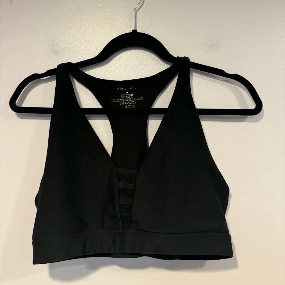 Maurice’s black yoga bra